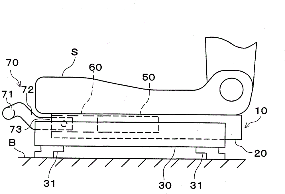 Seat sliding device