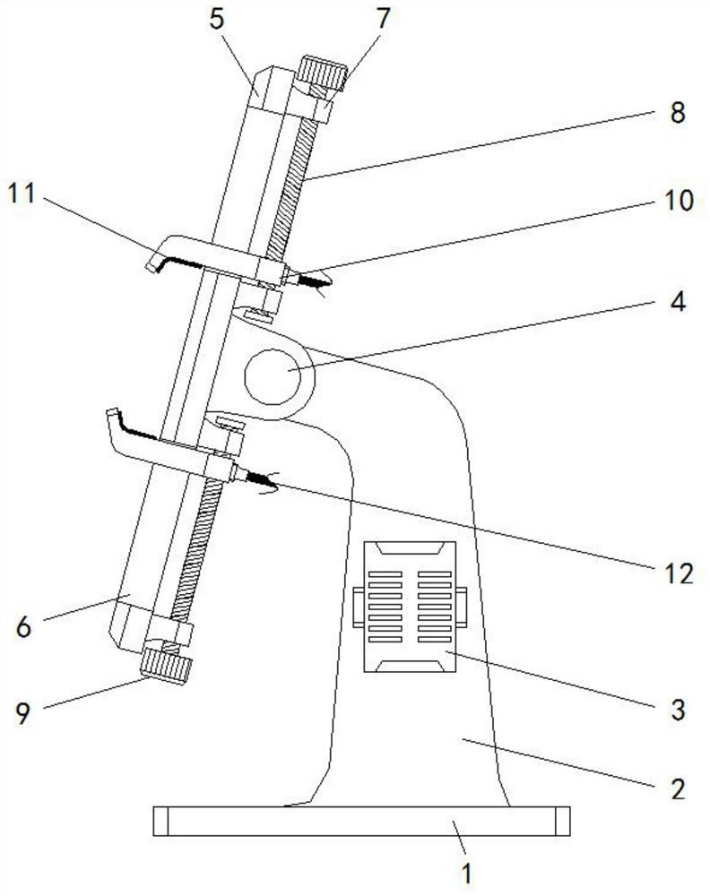 Anti-falling connecting device for electronic product display