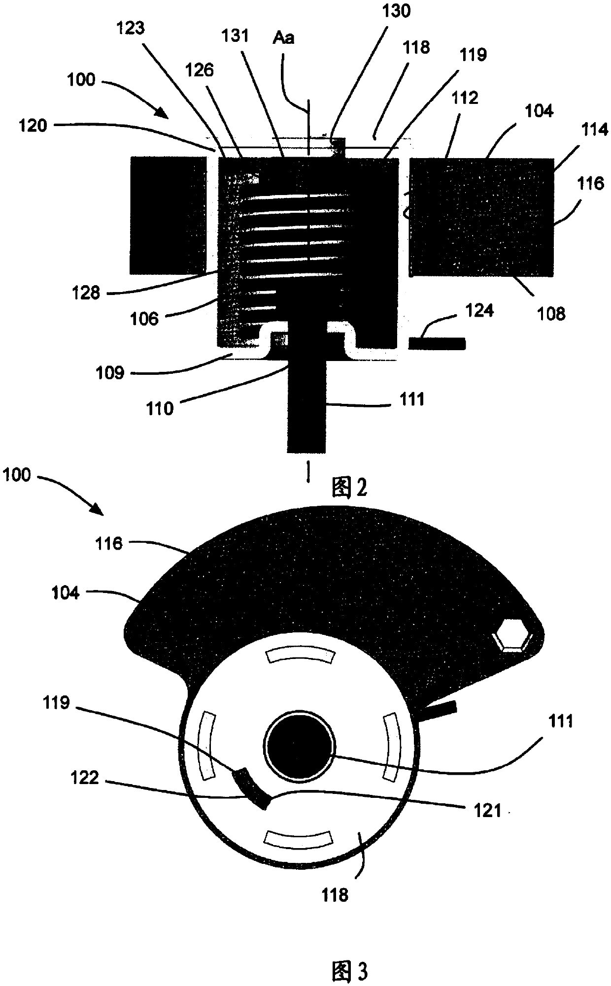 Tensioner with increased damping and arm on base cup configuration