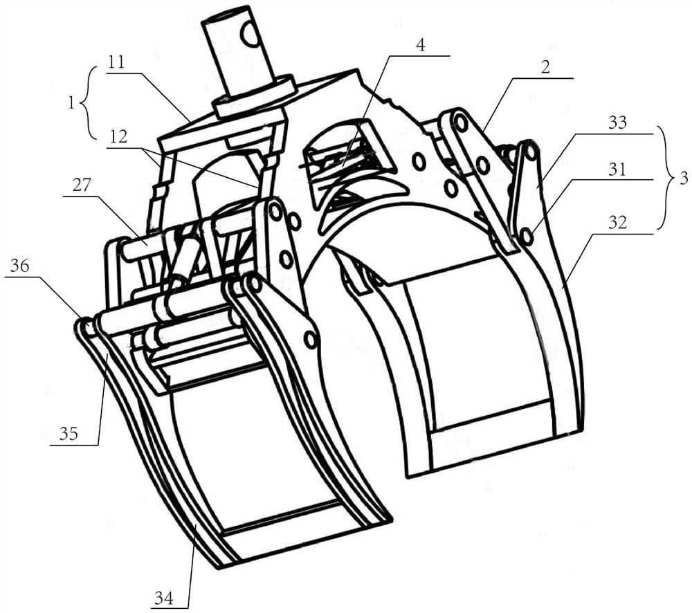 A new type of variable-diameter log grab