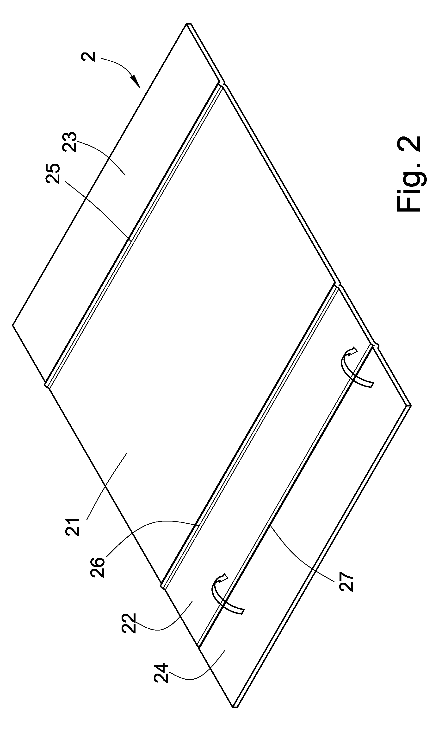 Food Box with flatware attached thereon