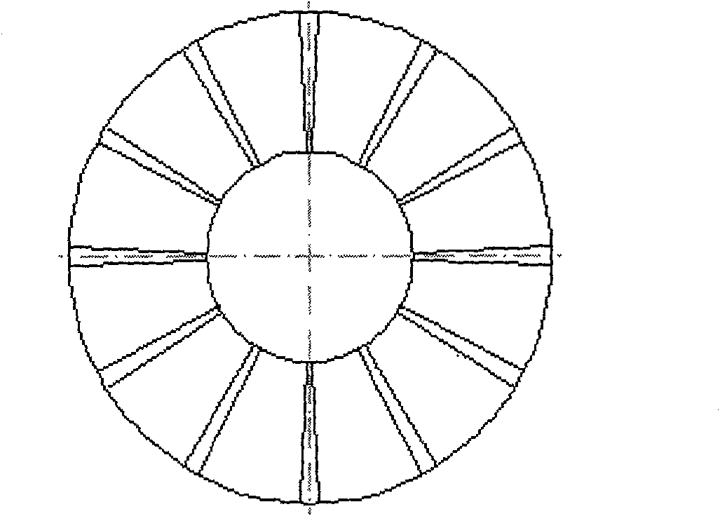 Bistator single rotor disk type brushless double feed ulternating current electric motor