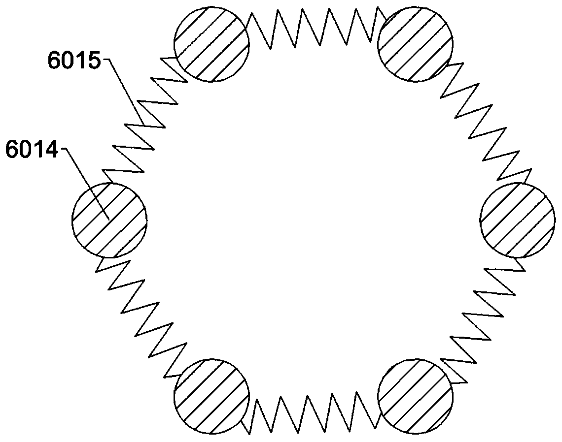 A kind of extended type quick splitting device for garlic