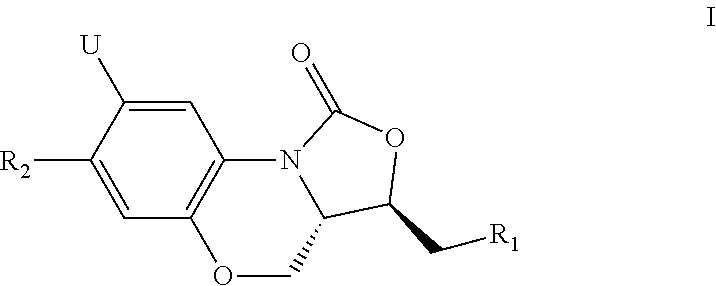Benzoxazine oxazolidinone compounds, preparation methods and uses thereof