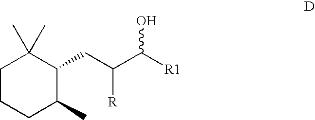 Method for the preparation of trimethylcyclohexyl-alkan-3-ols containing a high proportion of trans isomers