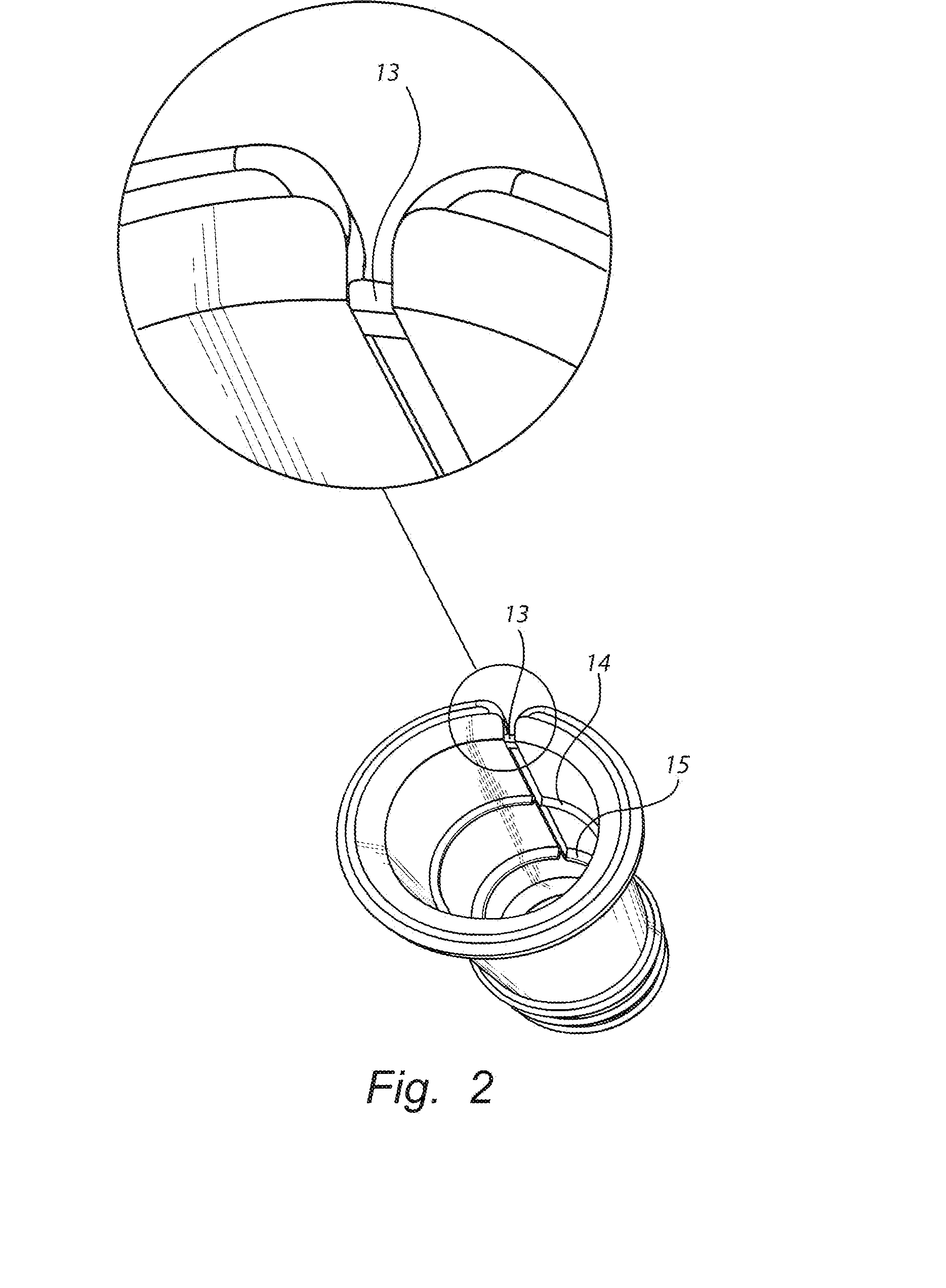 Catheter with partially slitted insertion aid
