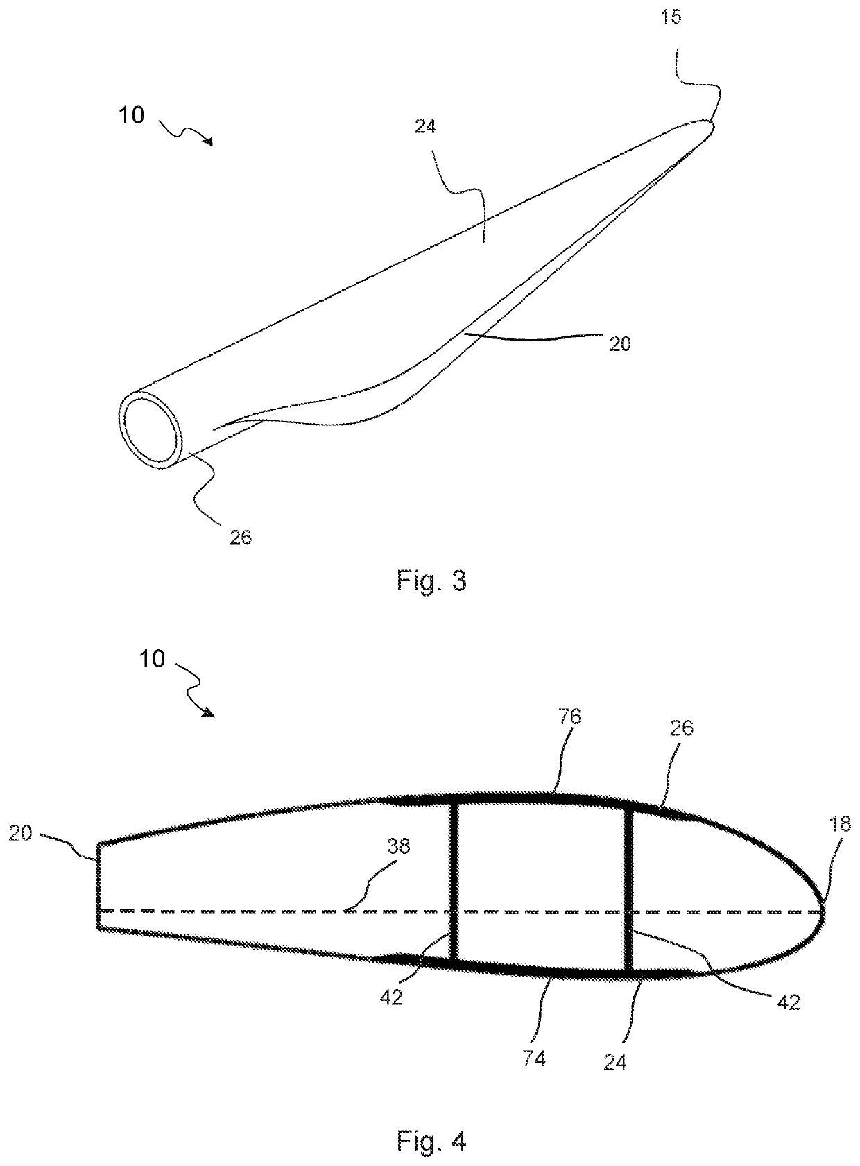 Wind turbine blade tool and method for producing a wind turbine blade ...