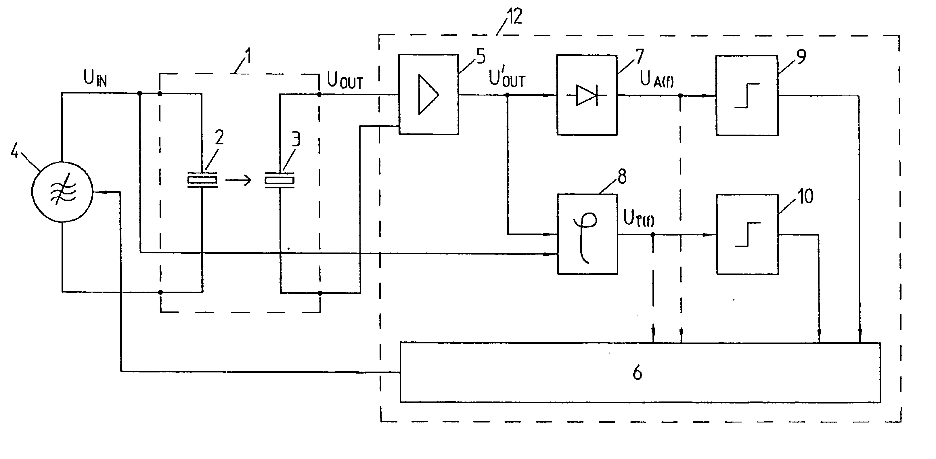 Vibratory level sensor