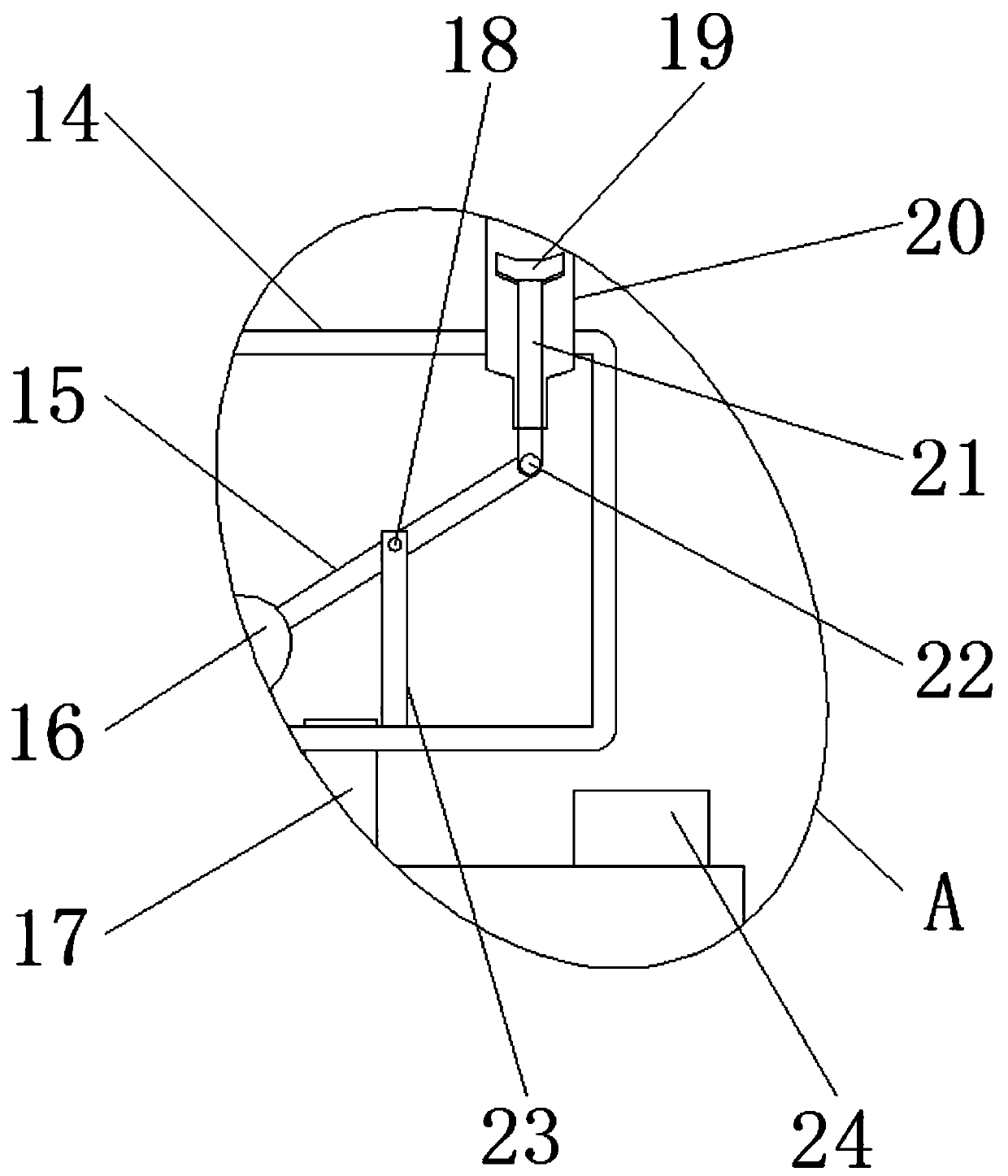 Anti-leakage natural gas closing device and using method thereof
