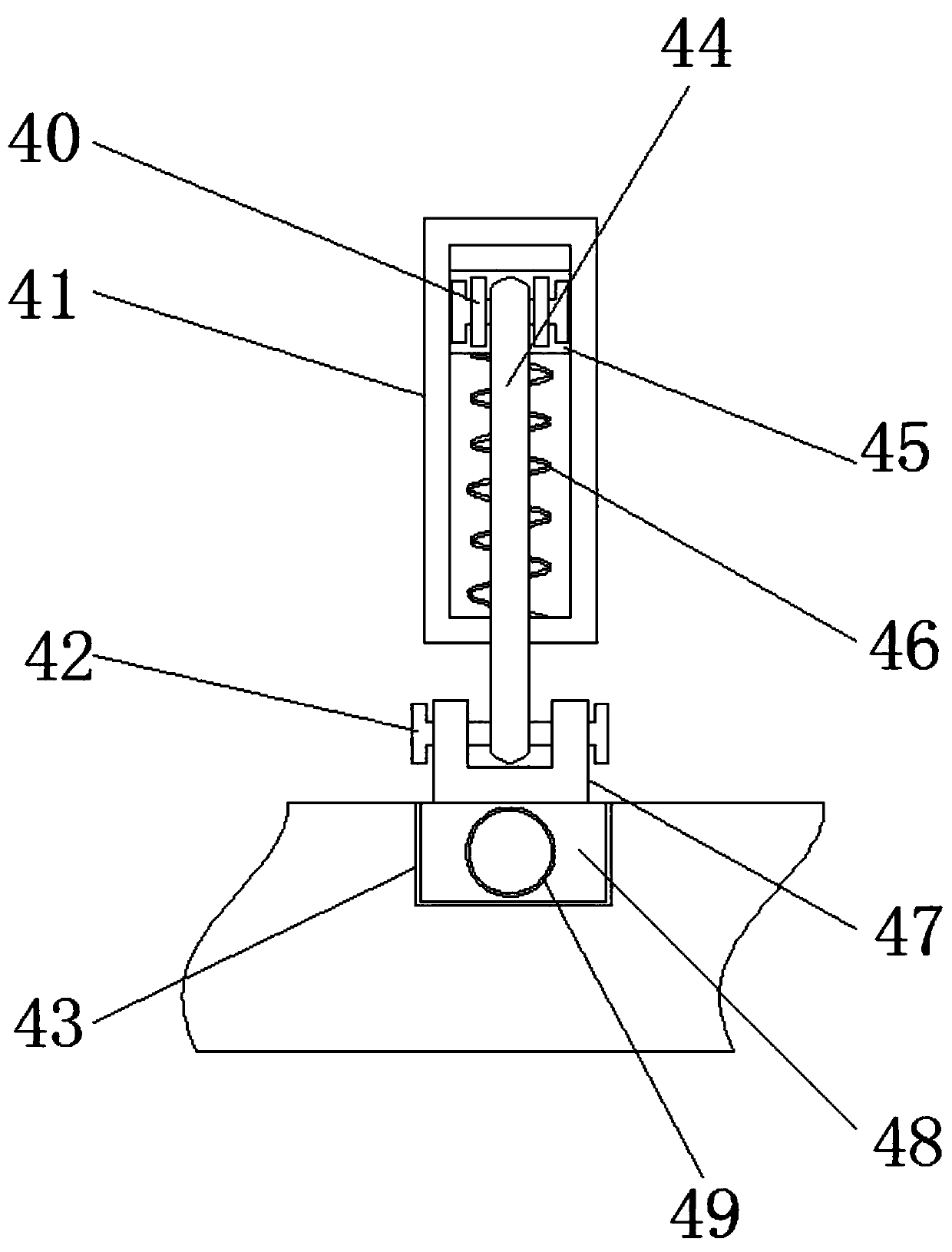 Anti-leakage natural gas closing device and using method thereof