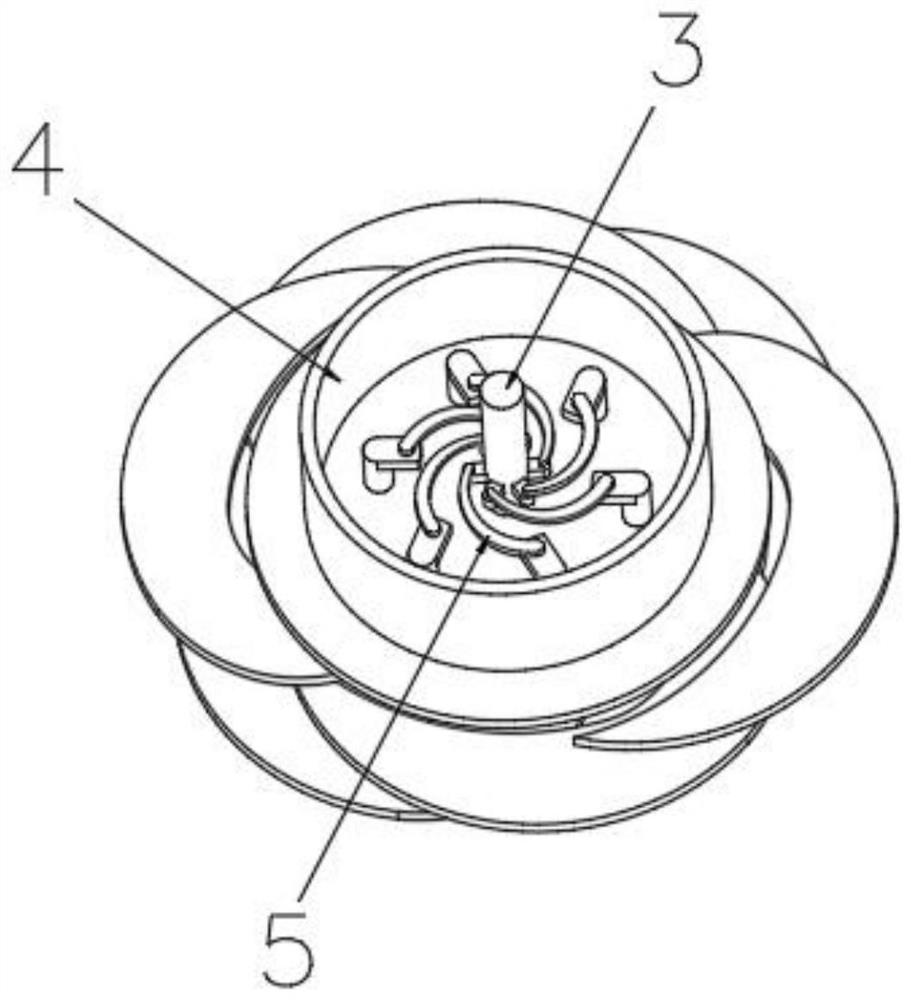 An adaptive and continuously adjustable cavitation structure