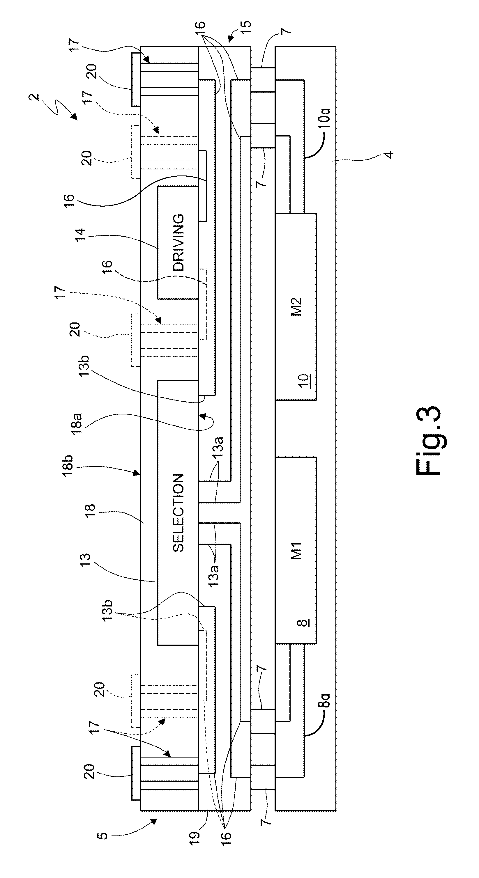 Microelectromechanical device with signal routing through a protective cap