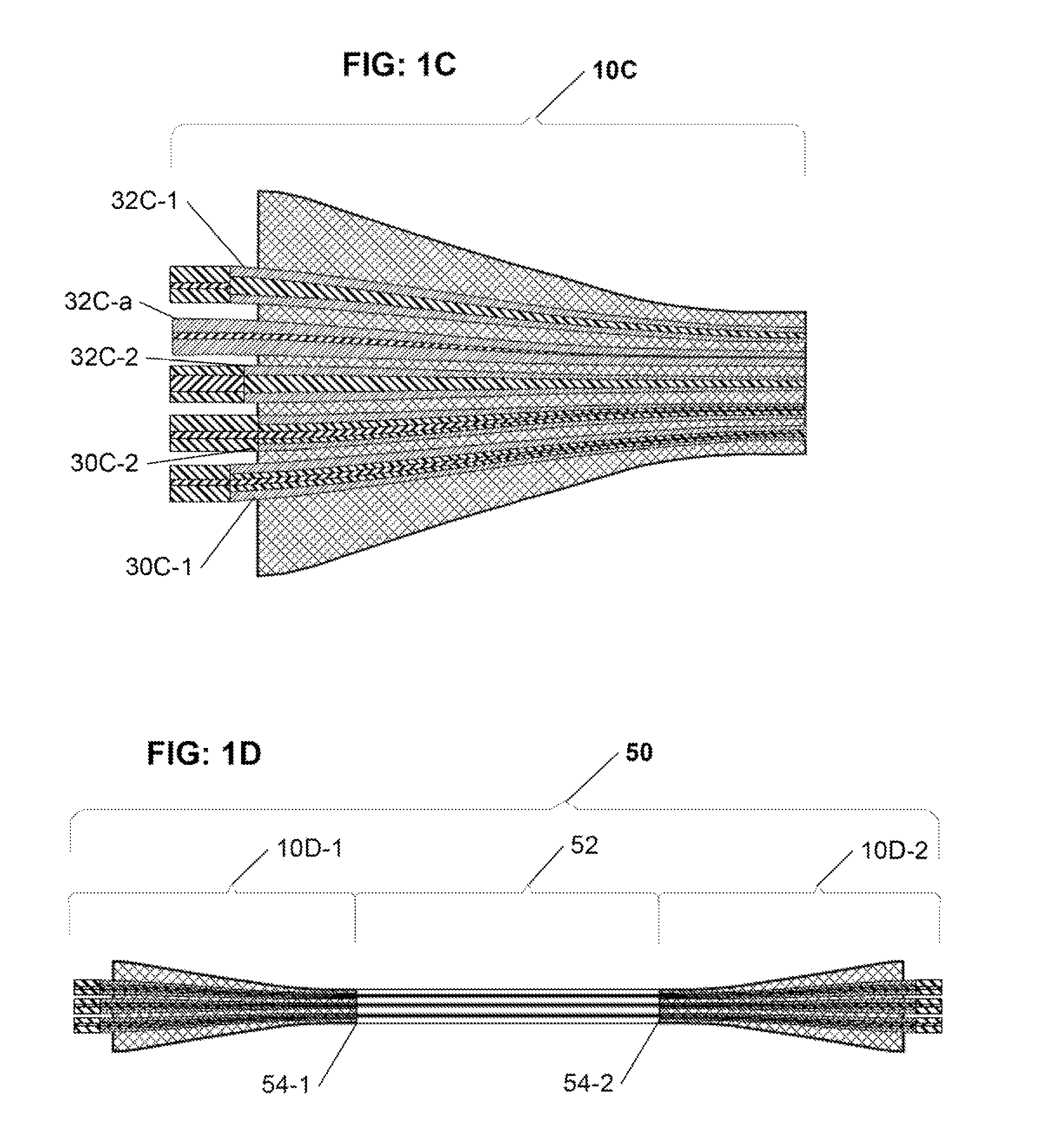 Configurable pitch reducing optical fiber array