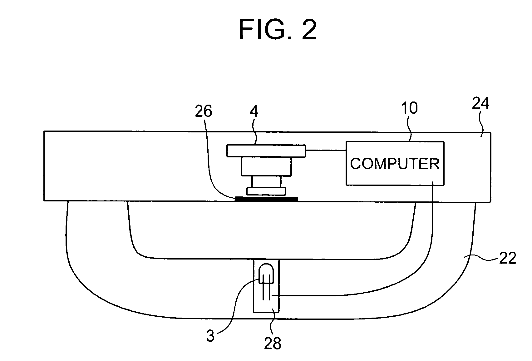 Personal identification device using vessel pattern of fingers