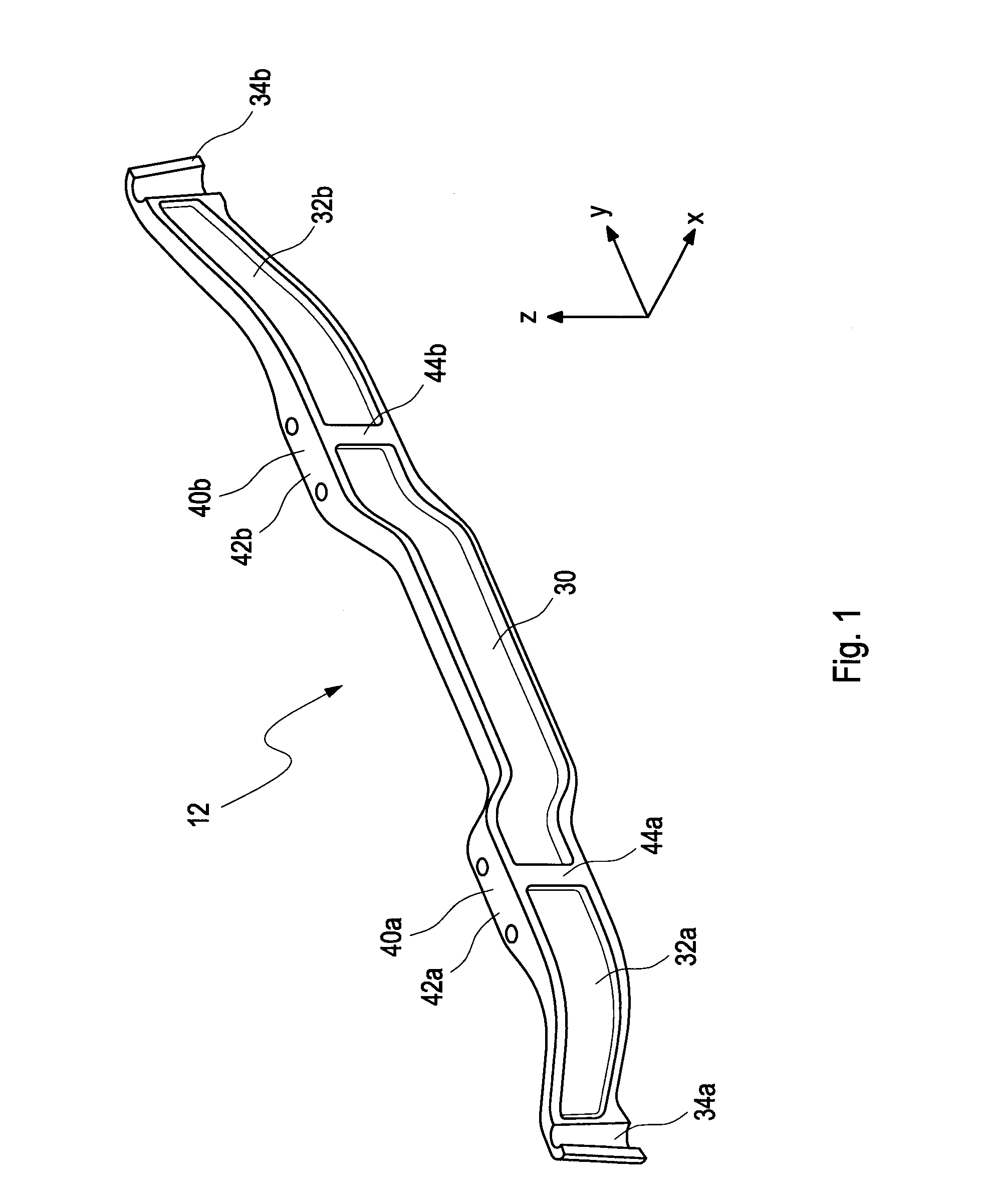 Forged hollow axle and method for making the same