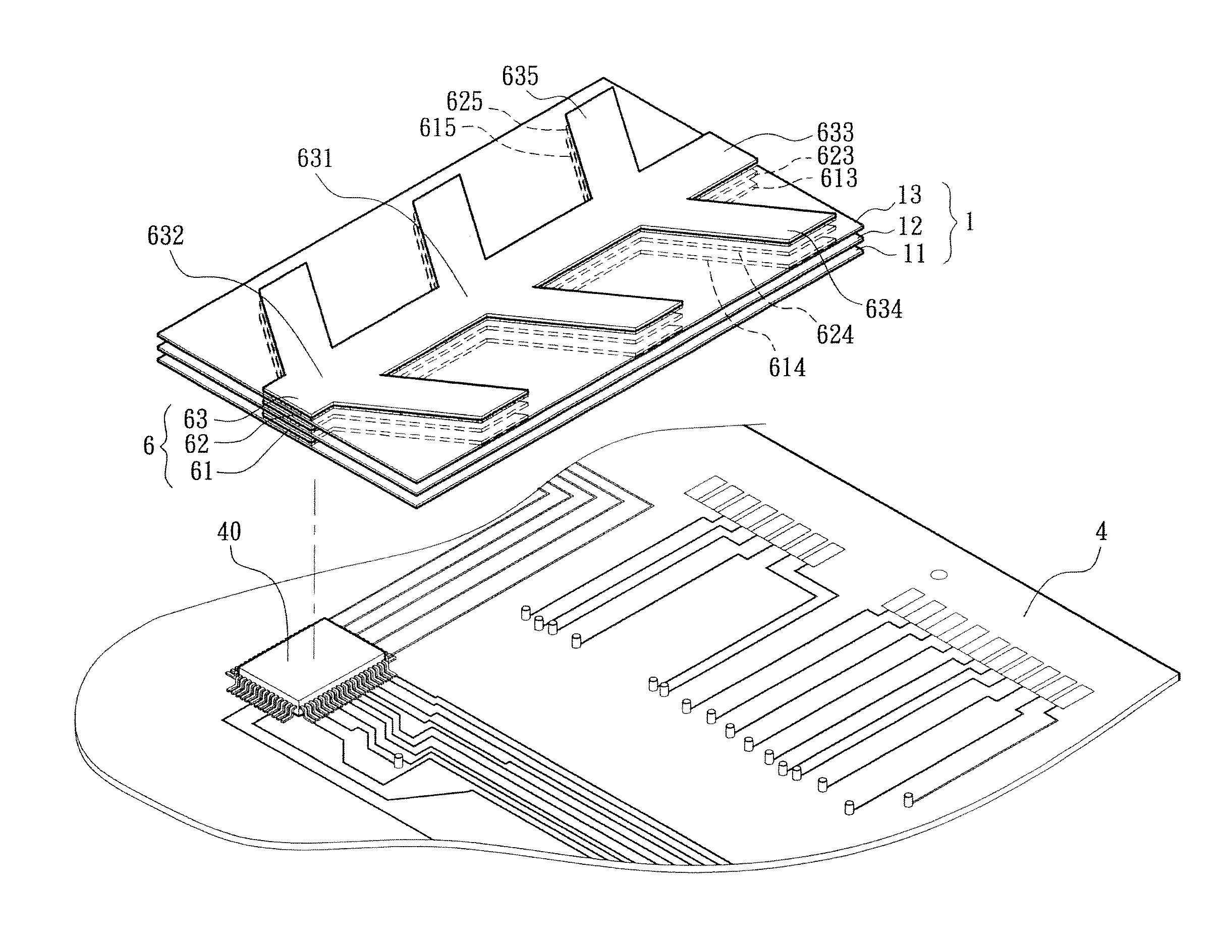 Complex heat dissipation assembly
