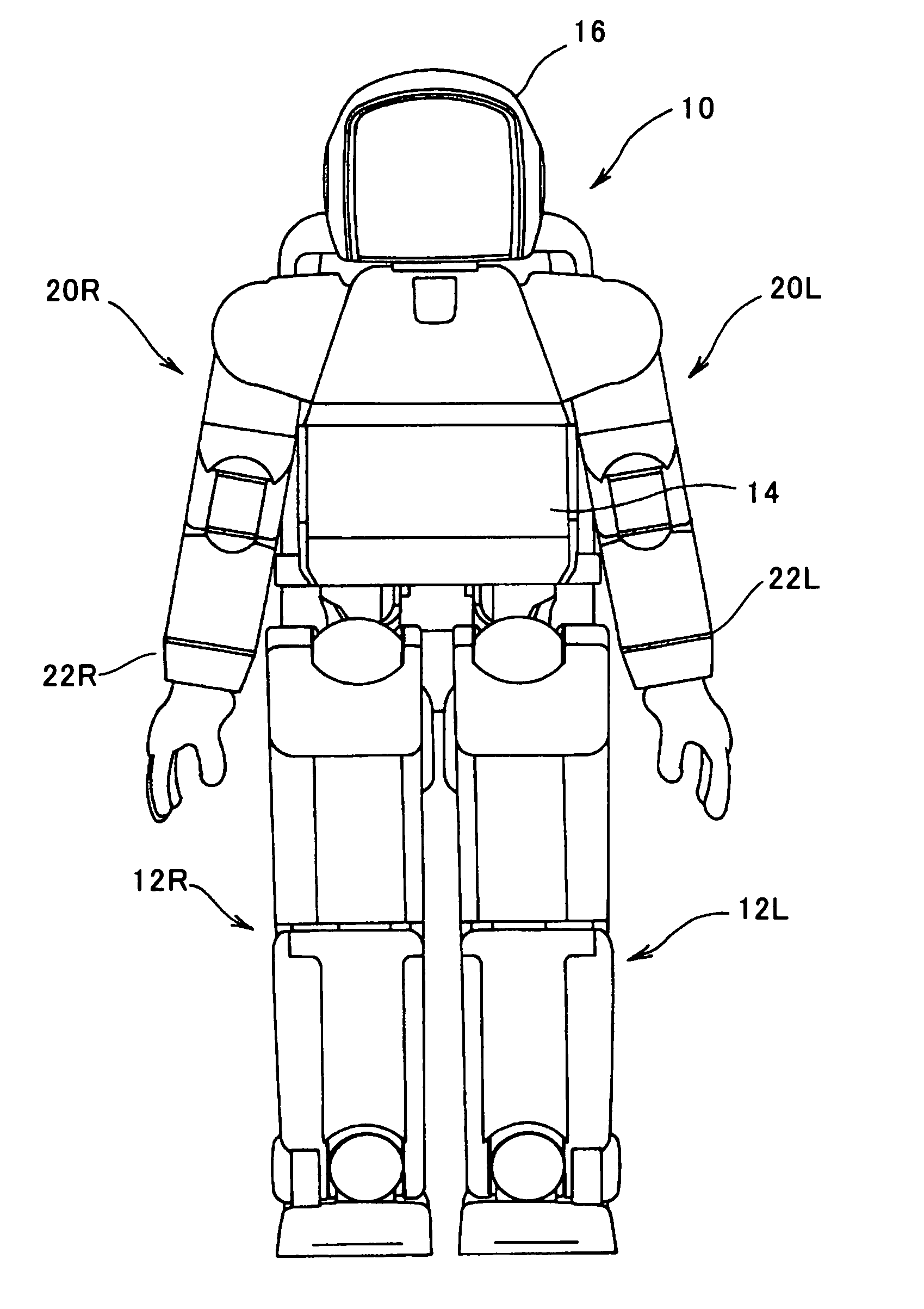 Driving system for mobile robot