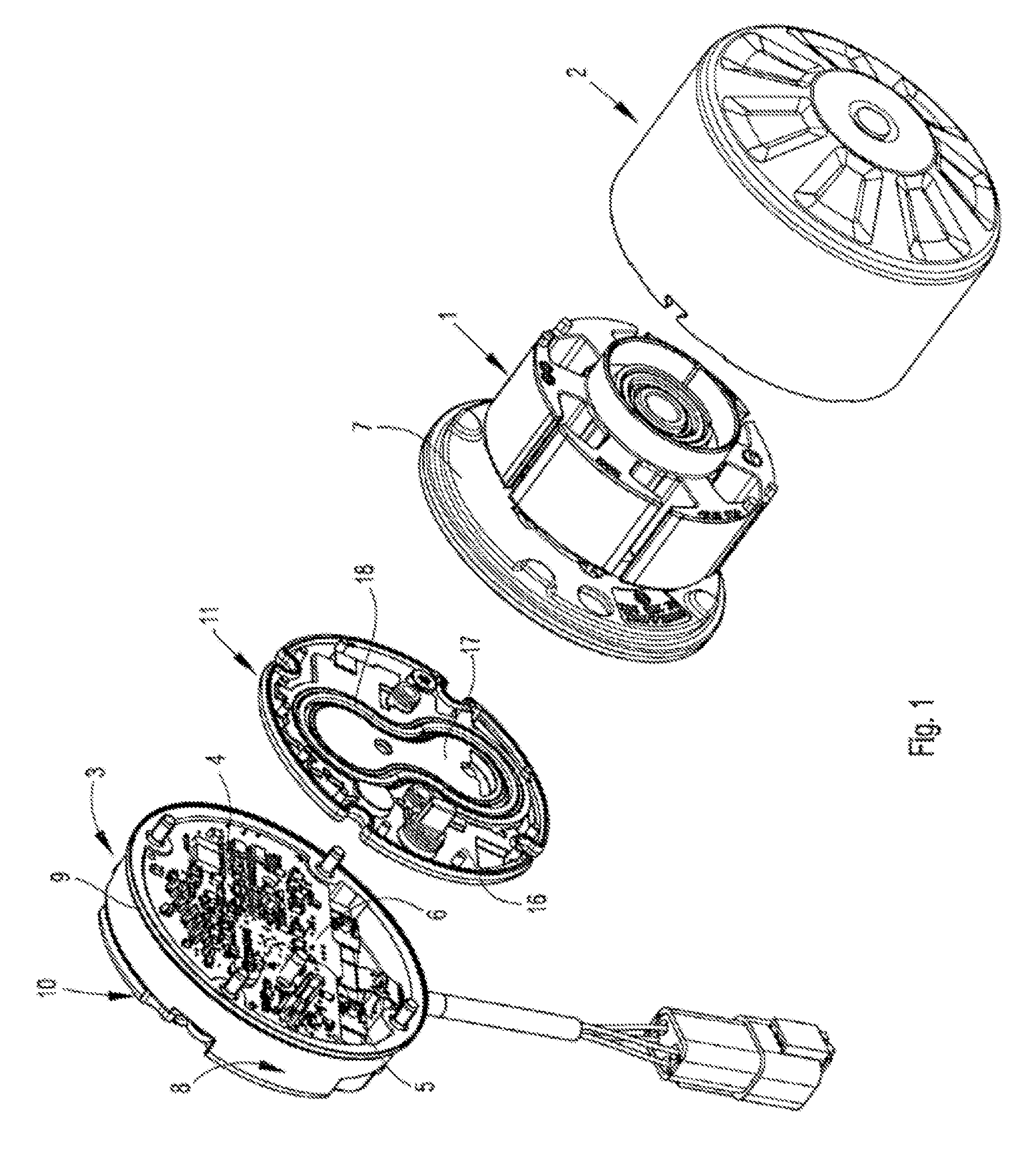 Housing for accommodating an electronic circuit