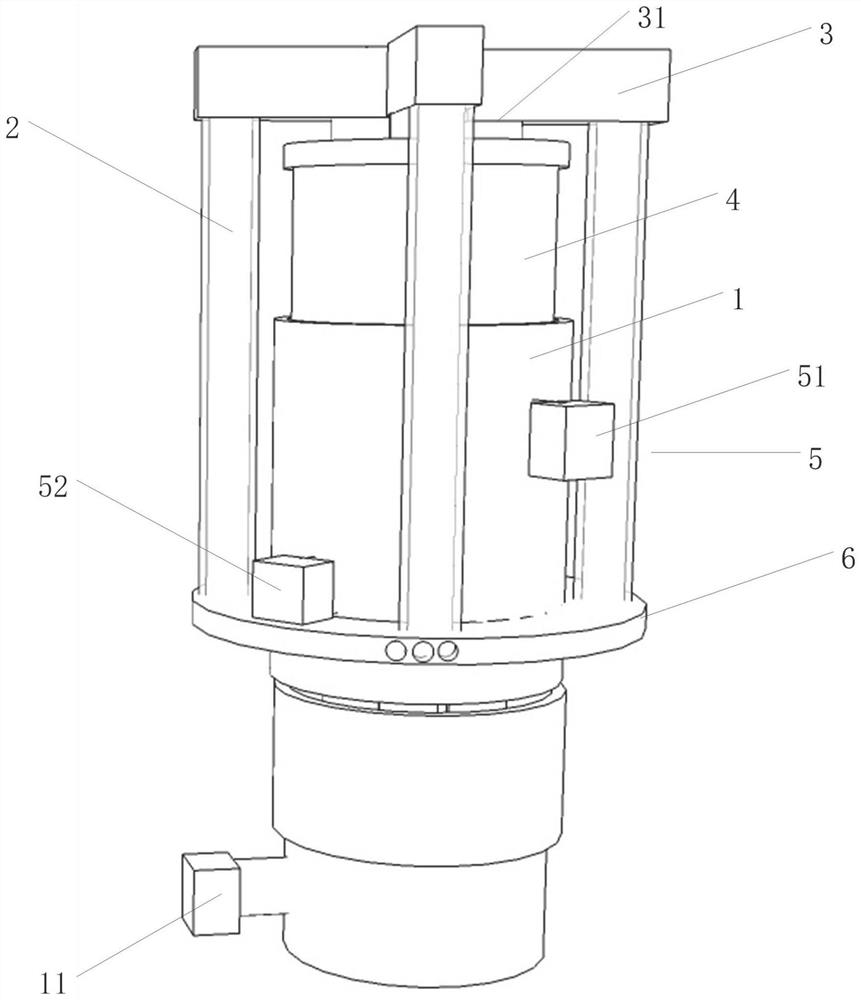 Siphon drainage device, irrigation system and irrigation planting method