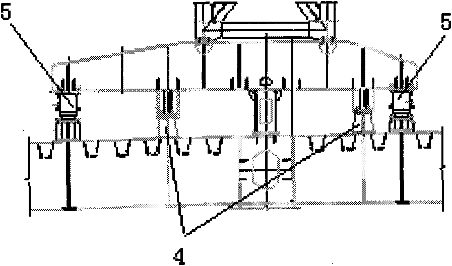 Track type self-advancing device