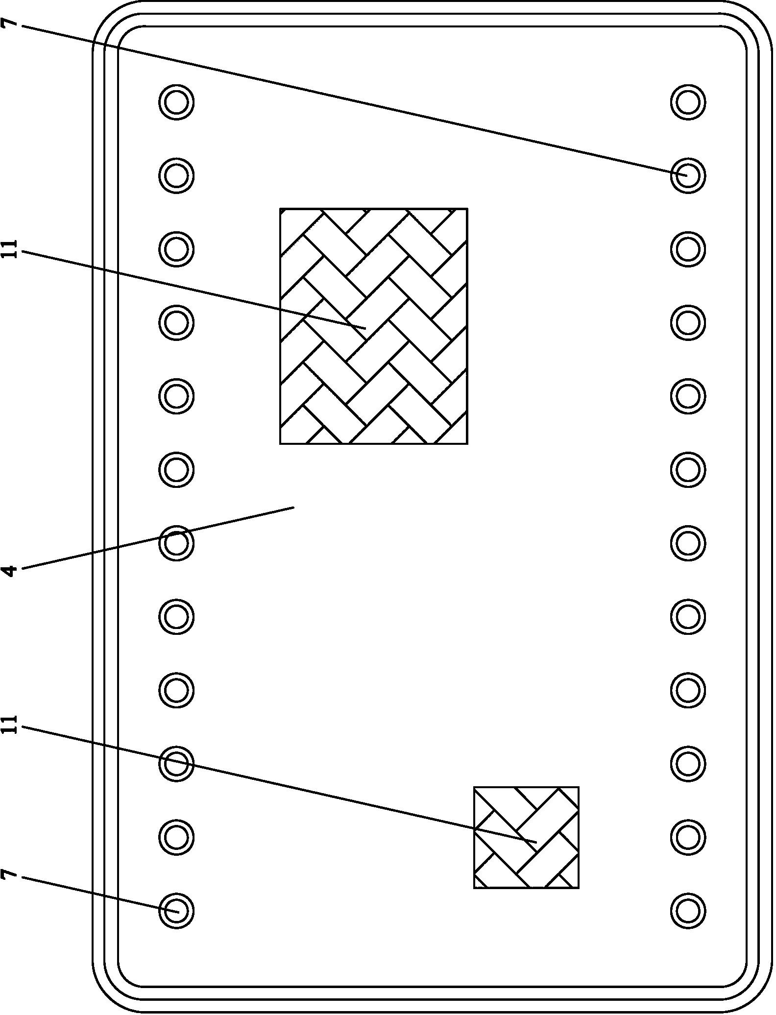Integrated circuit packaging structure and packaging method thereof