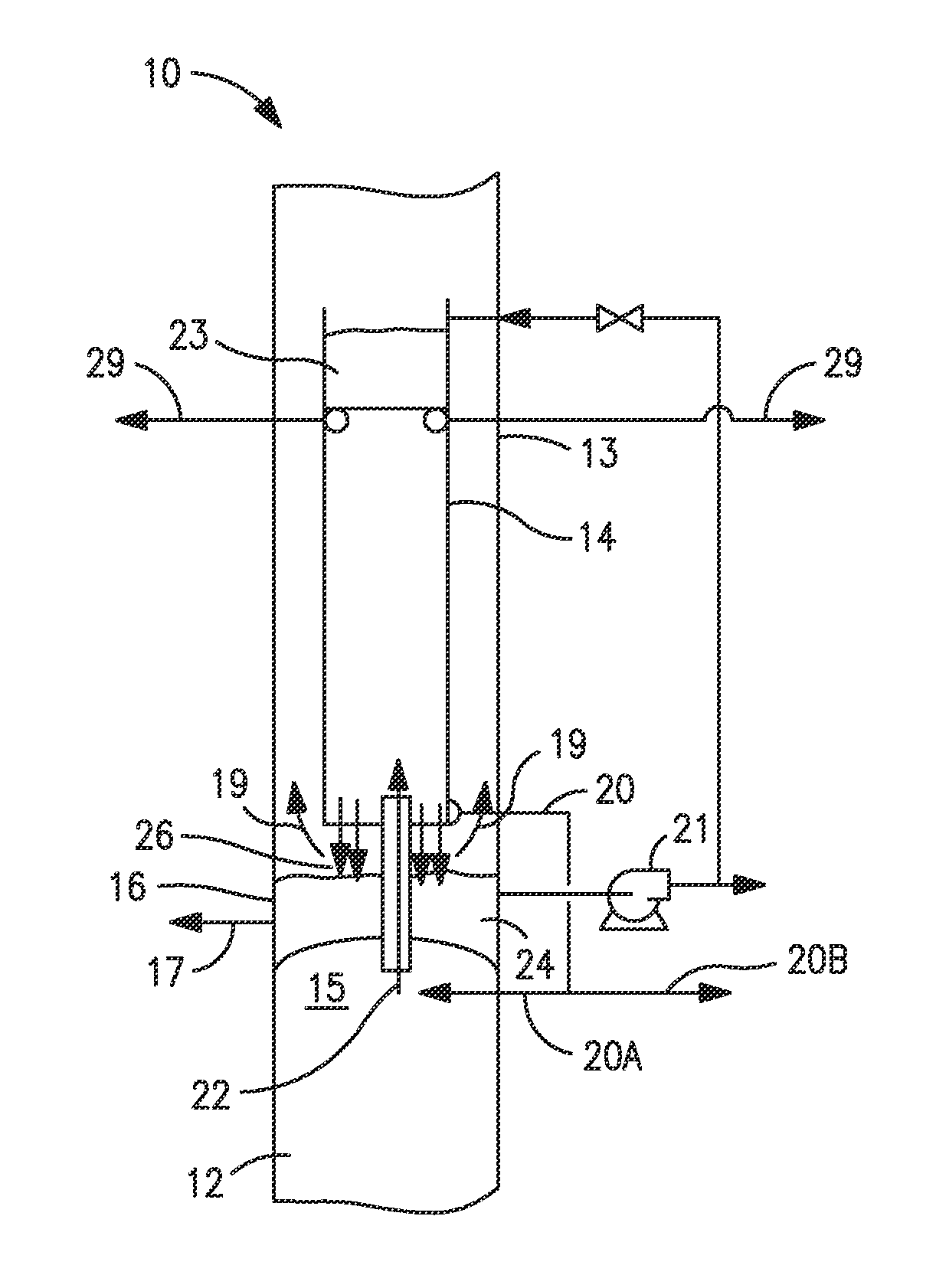 Condenser-reboiler system and method