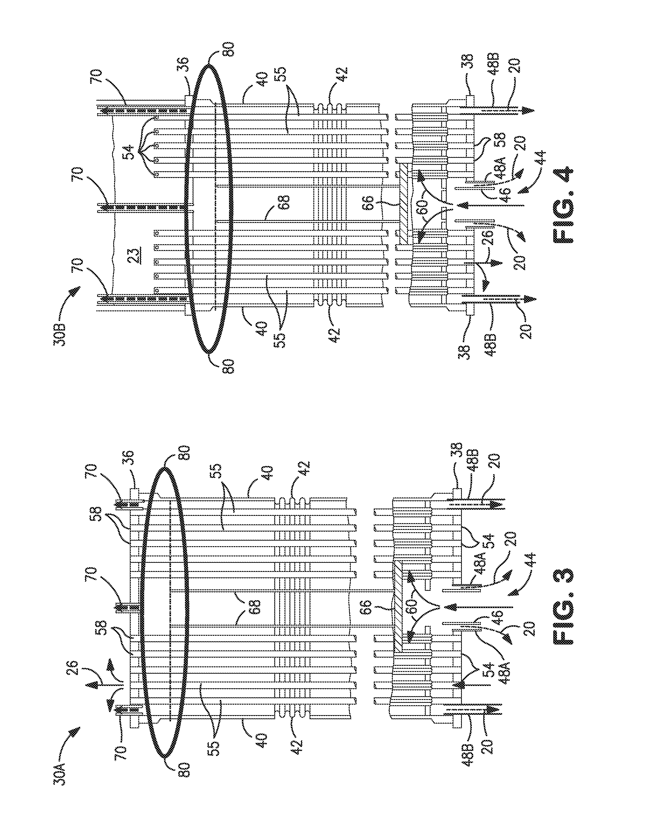 Condenser-reboiler system and method