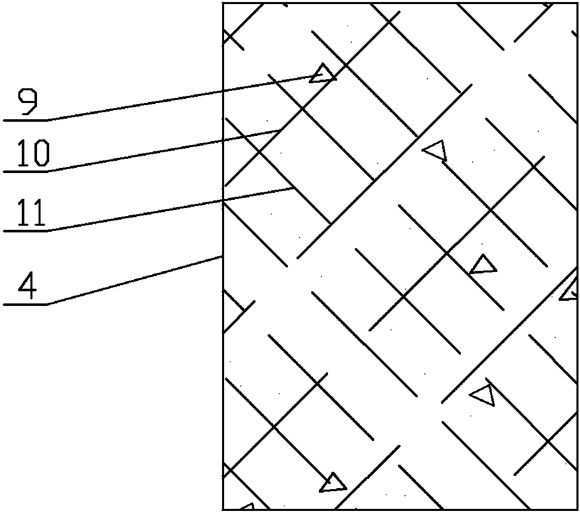 Anti-electromagnetic radiation isolating board for electric working room