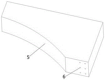 Novel steel-concrete combined open web girder and manufacturing method thereof