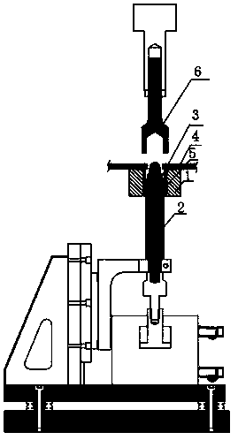Steel sleeve press-fitting device for plastic parts and press-fitting method of device