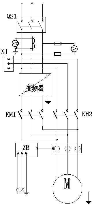 A control method for steplessly adjusting the operation of high-power water pumps or fans