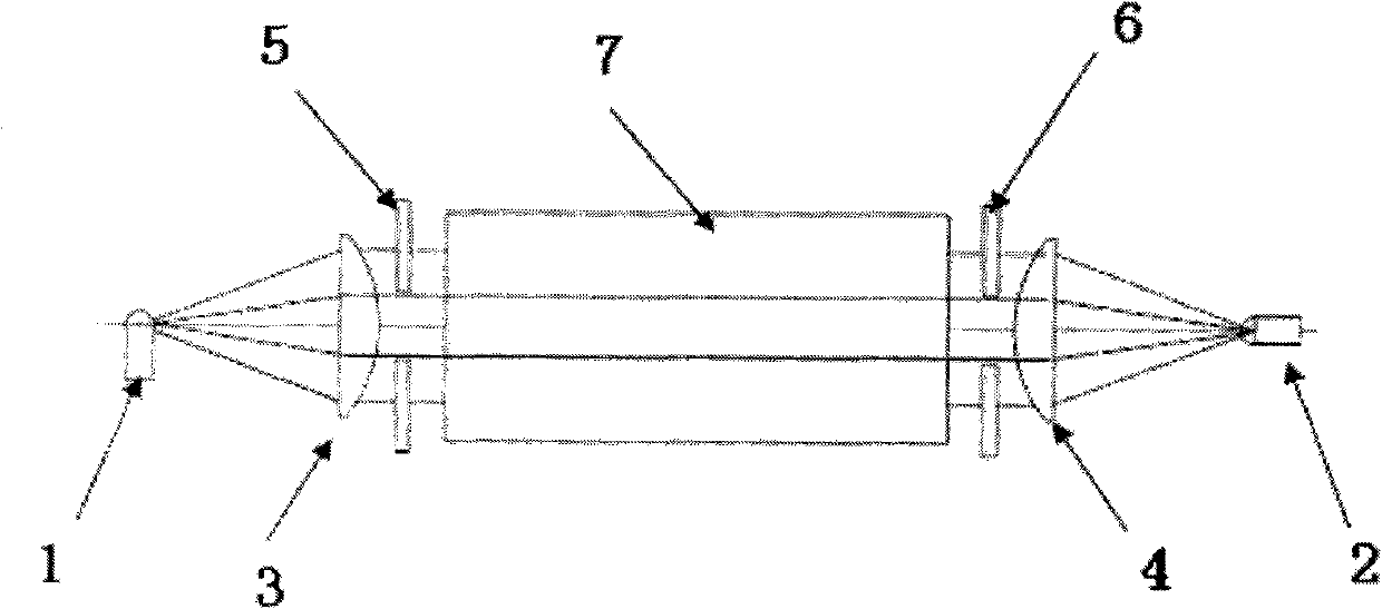 Gas circuit system for measuring tail gas smoke intensity of diesel vehicle