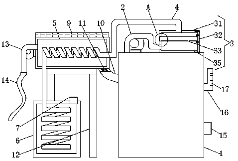 Energy-saving and environment-friendly electric boiler