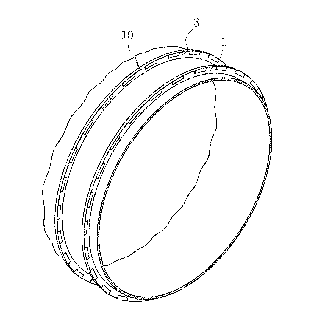 Gasket, reactor using the same for spiral sealing and manufacturing method thereof