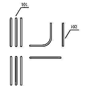 Ion deflection transmission system