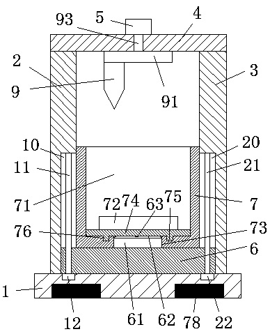 Safe LED glue dispensing and packaging apparatus