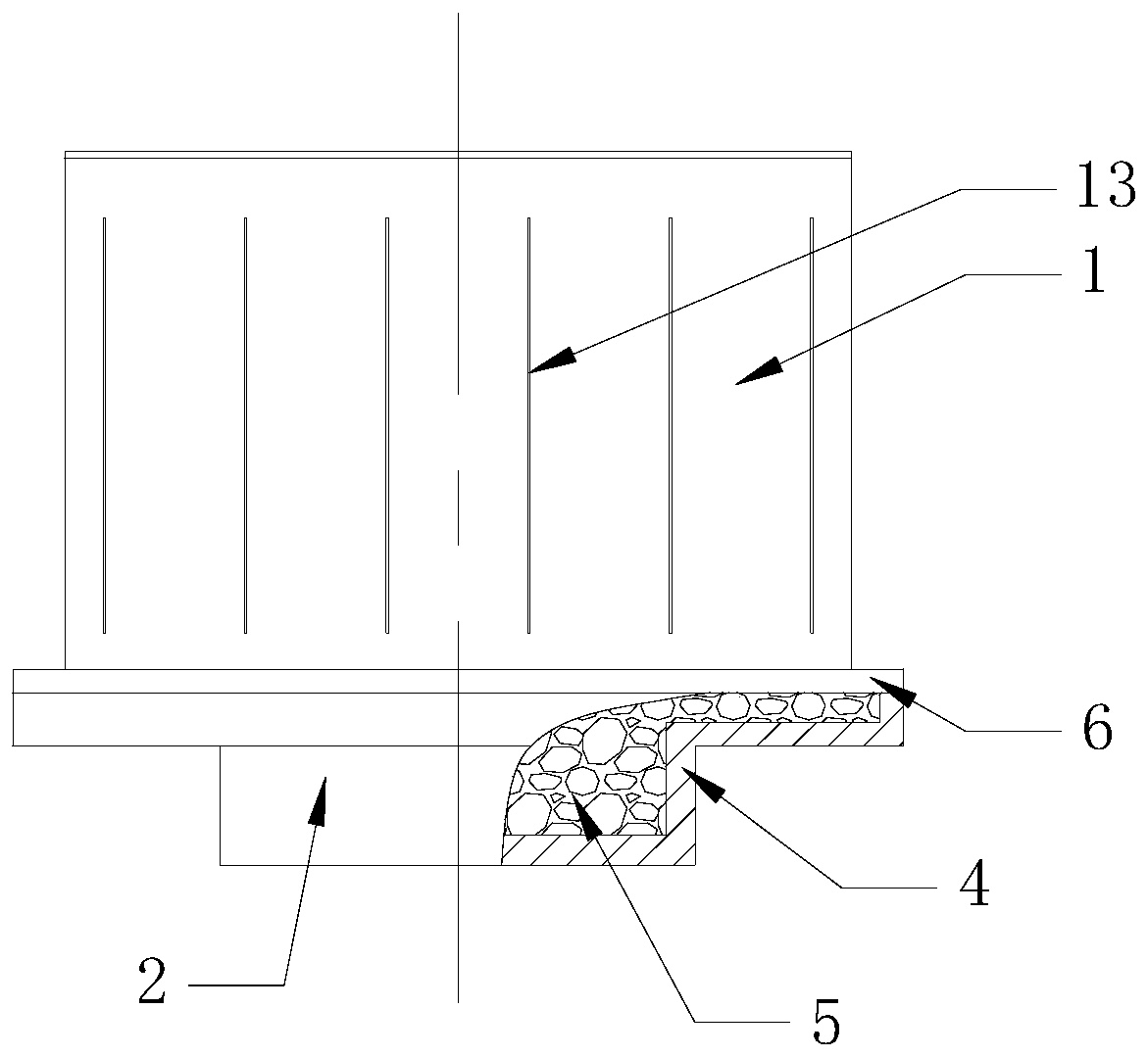 A hot-end variable cross-section multi-pulse cold-end heat pipe radiator