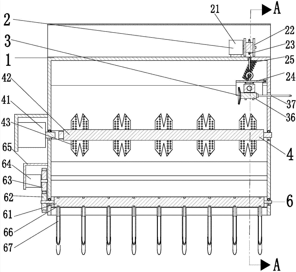 Automatic spraying-type corn seed quantitative seeding device