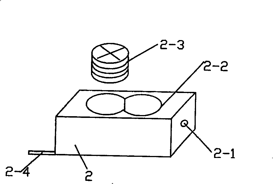 Connection device of cable TV terminal branch distributor and television signal line