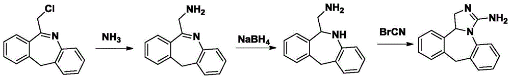 Method for synthesizing epinastine