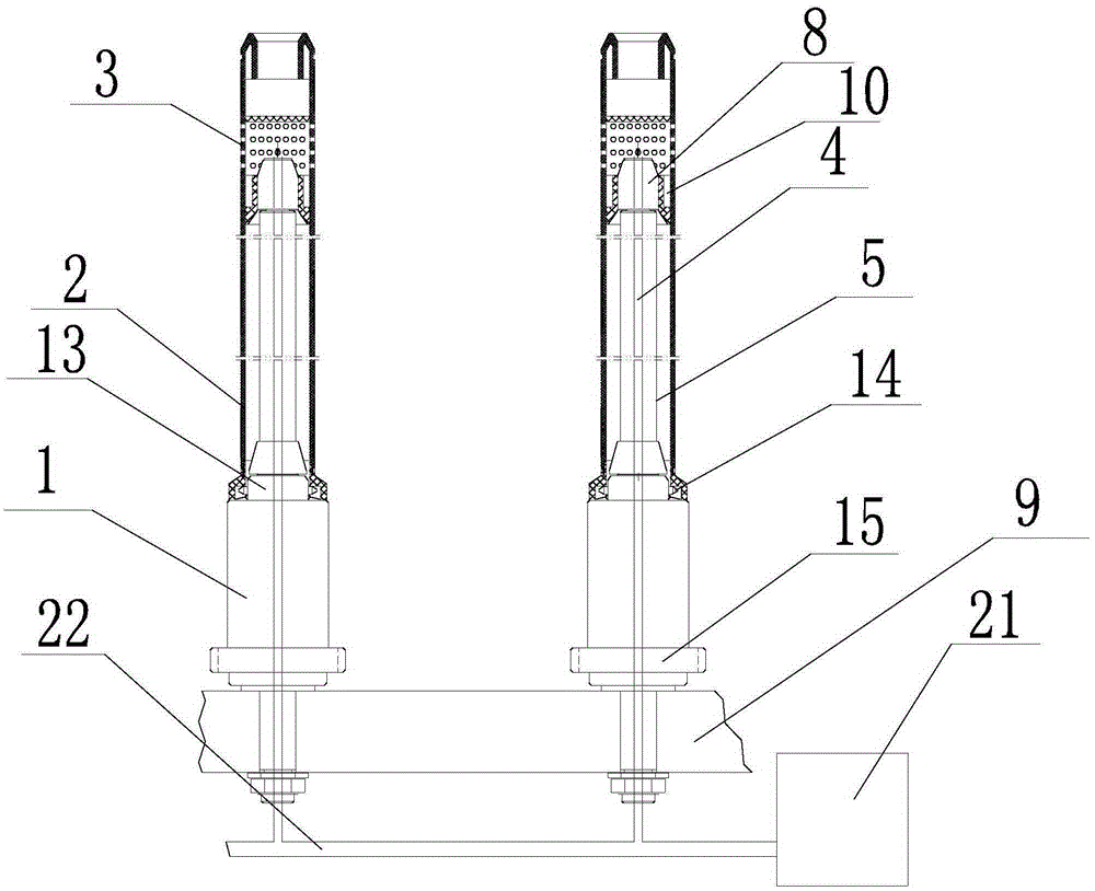 Negative pressure spinning device and negative pressure spinning method for roving frame