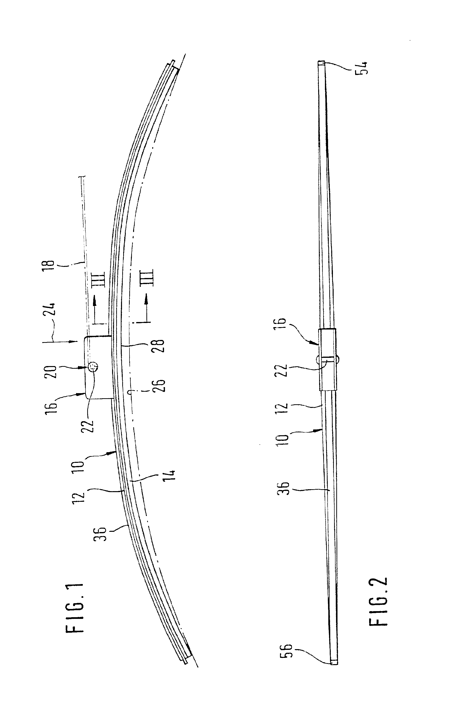 Wiper blade for windows of motor vehicles