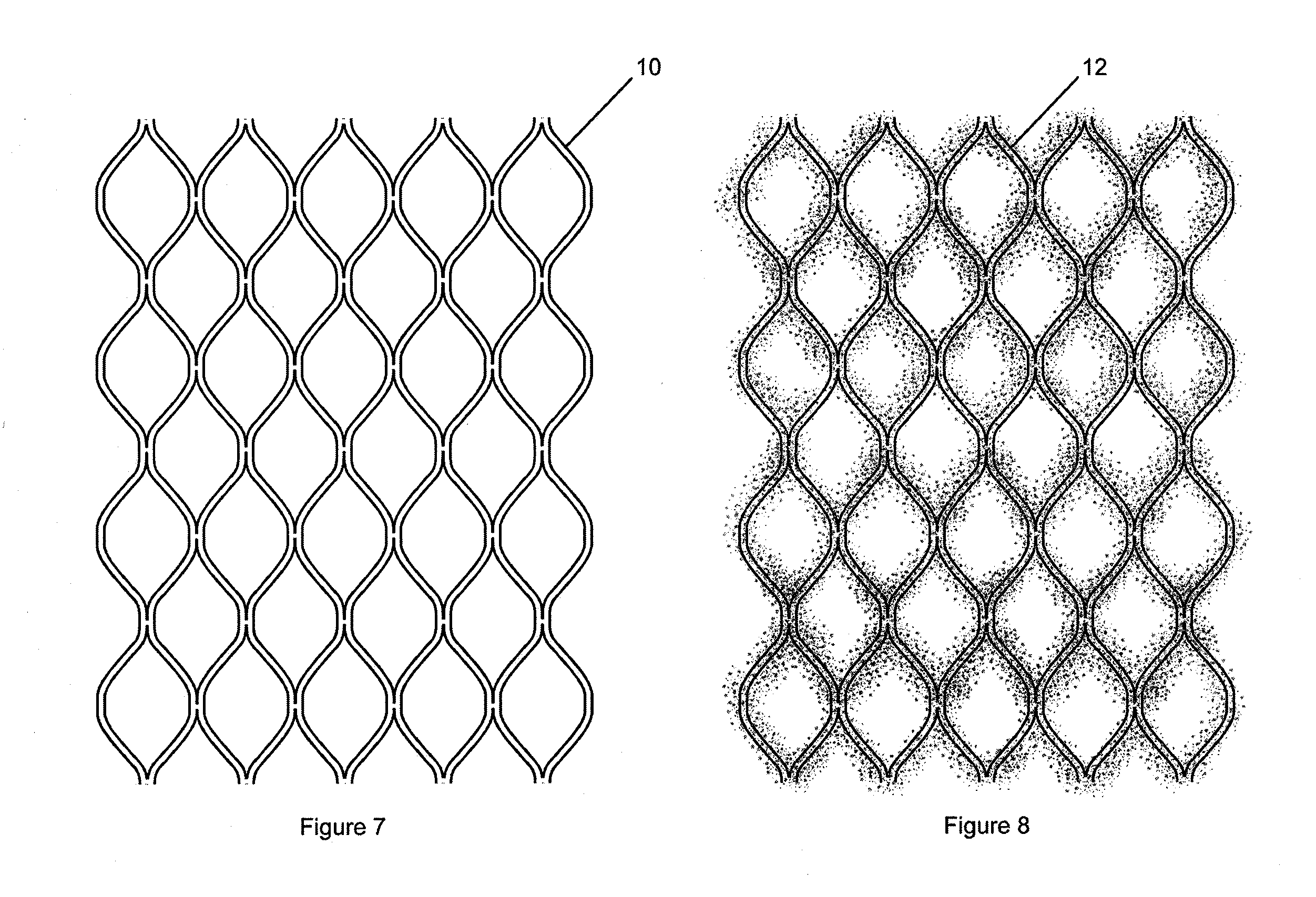 Methods for inhibiting stenosis, obstruction, or calcification of a stented heart valve