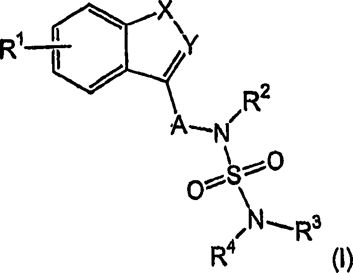 Novel benzo-fused heteroaryl sulfamide derivatives useful as anticonvulsant agents
