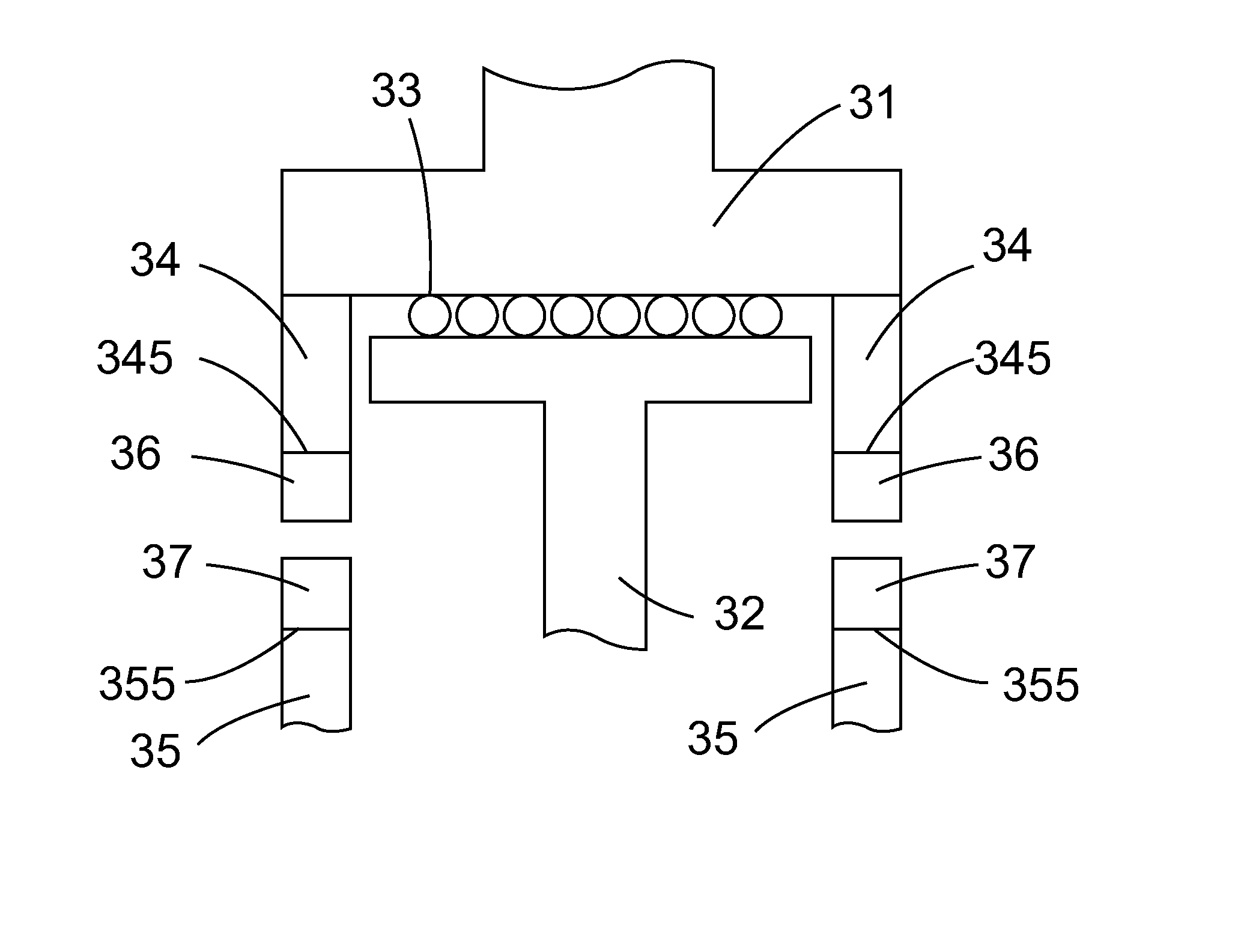 Axial passive magnet bearing system