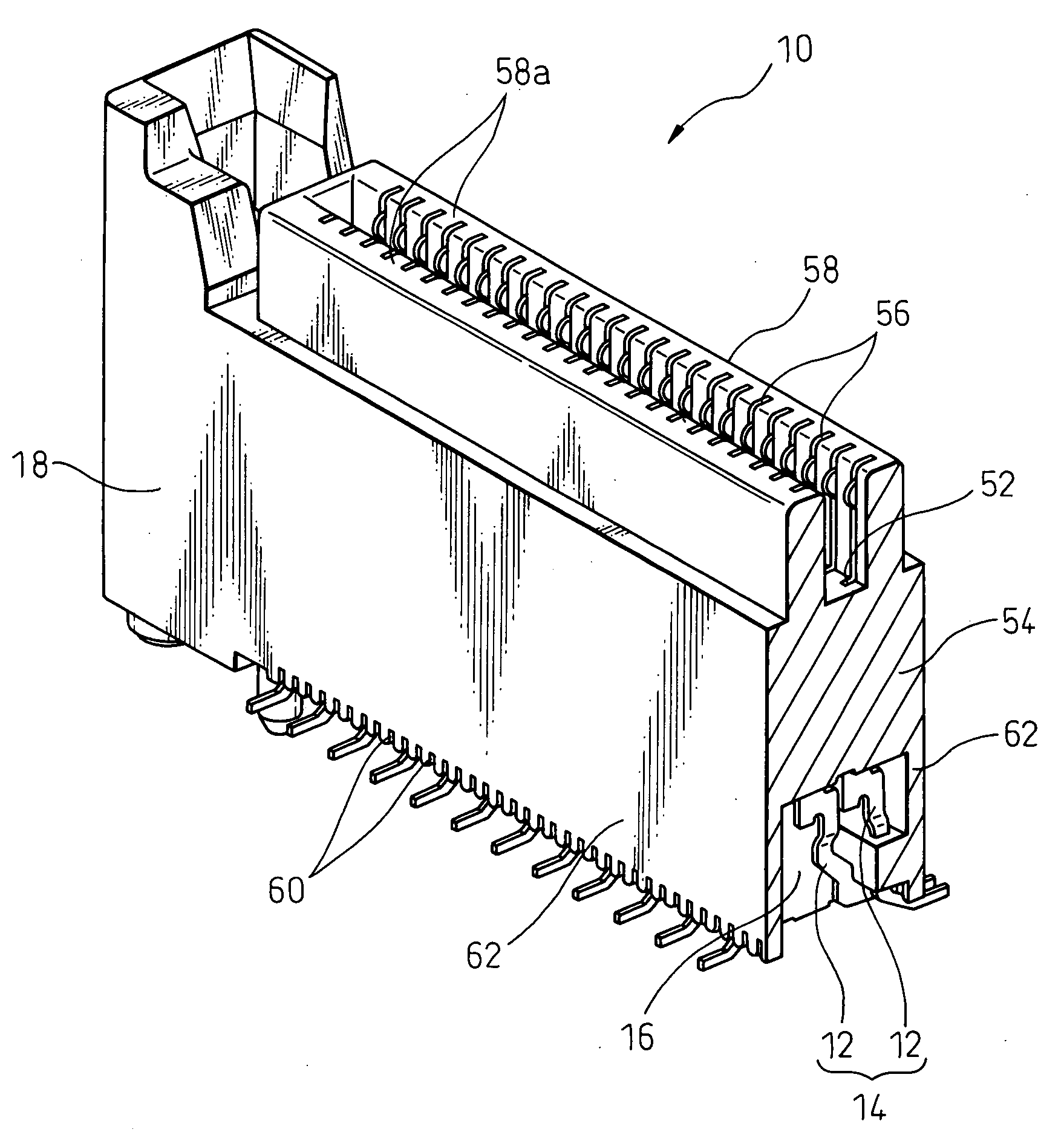 High speed transmission connector