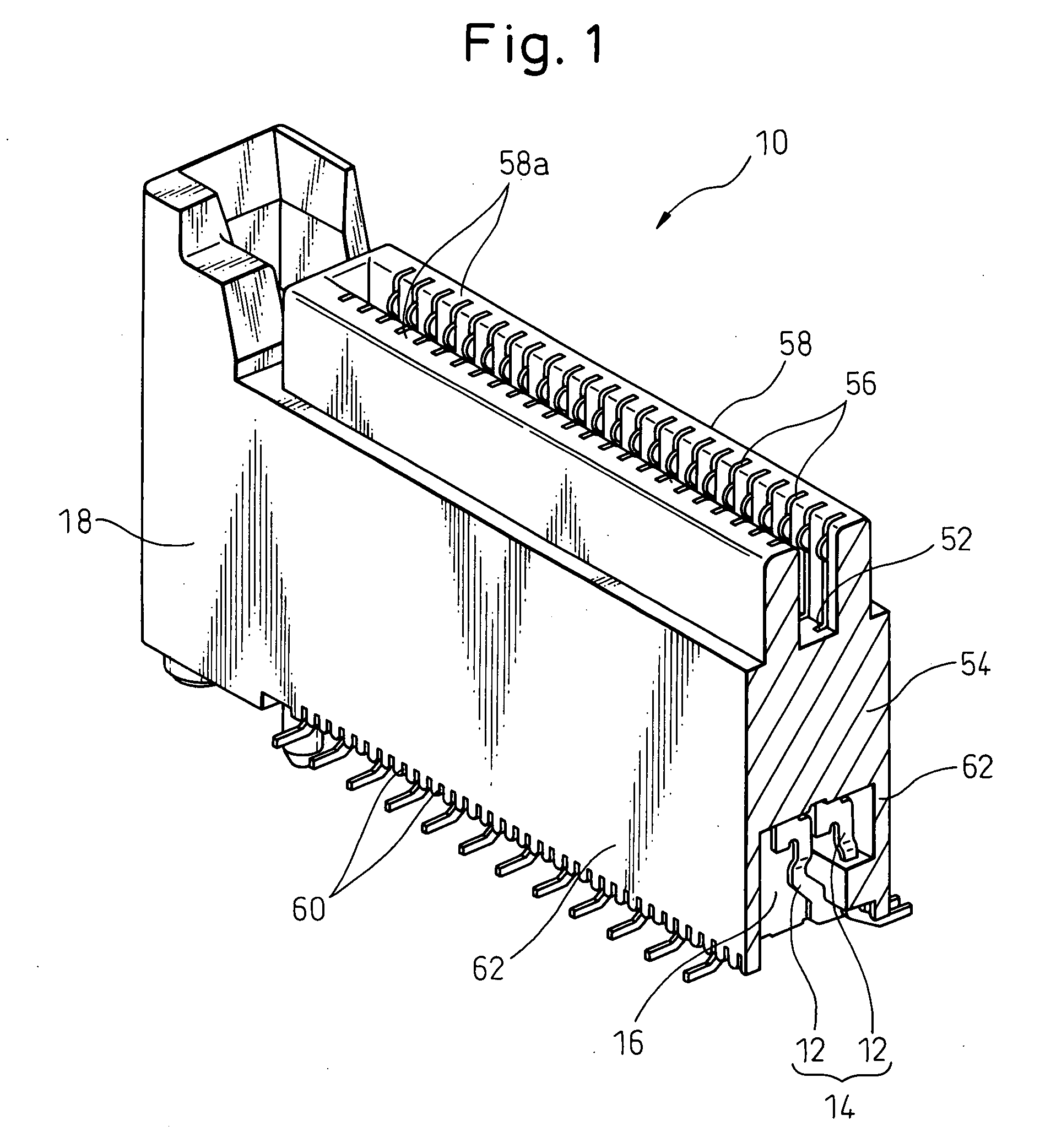 High speed transmission connector