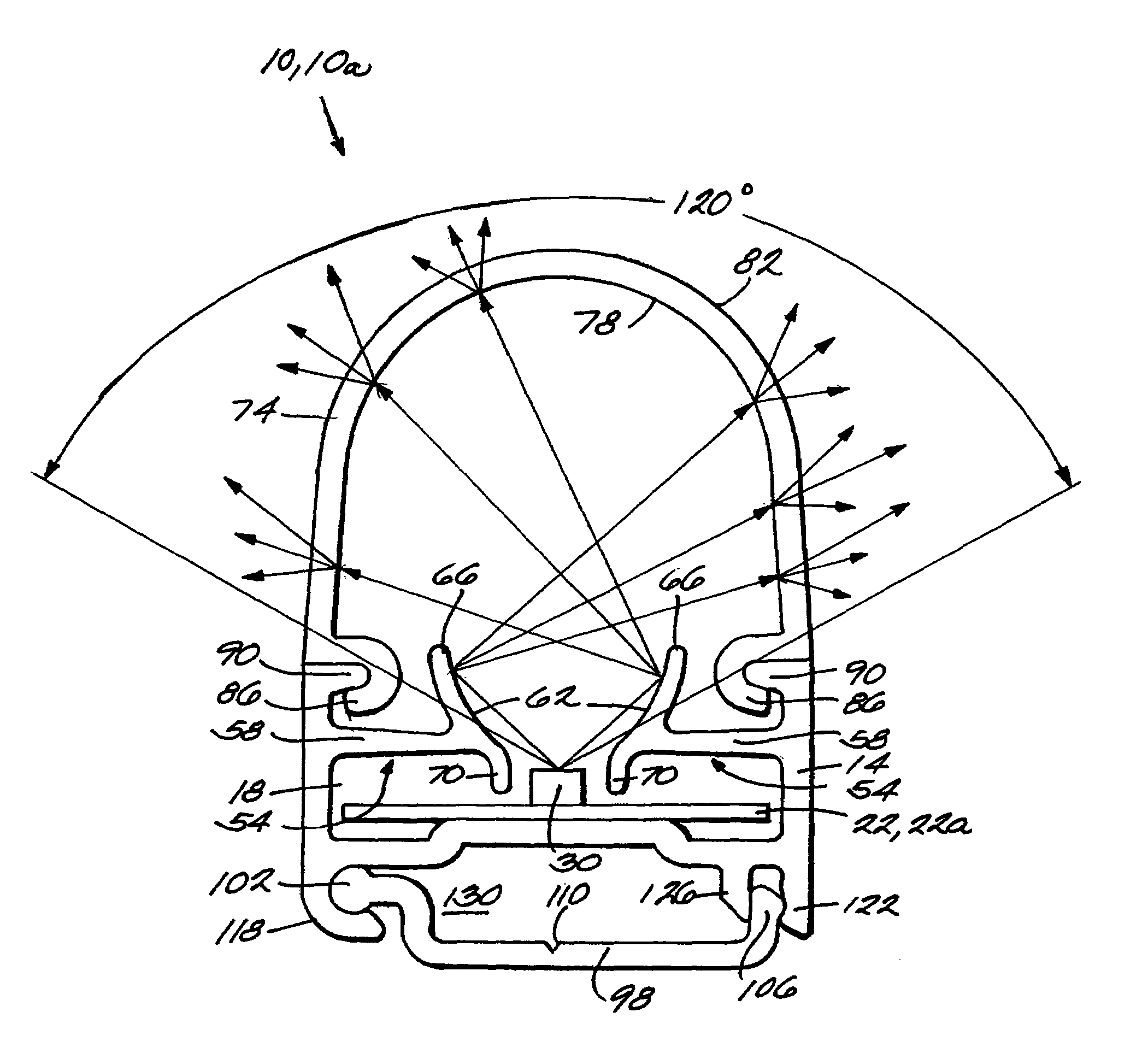 LED accent lighting units