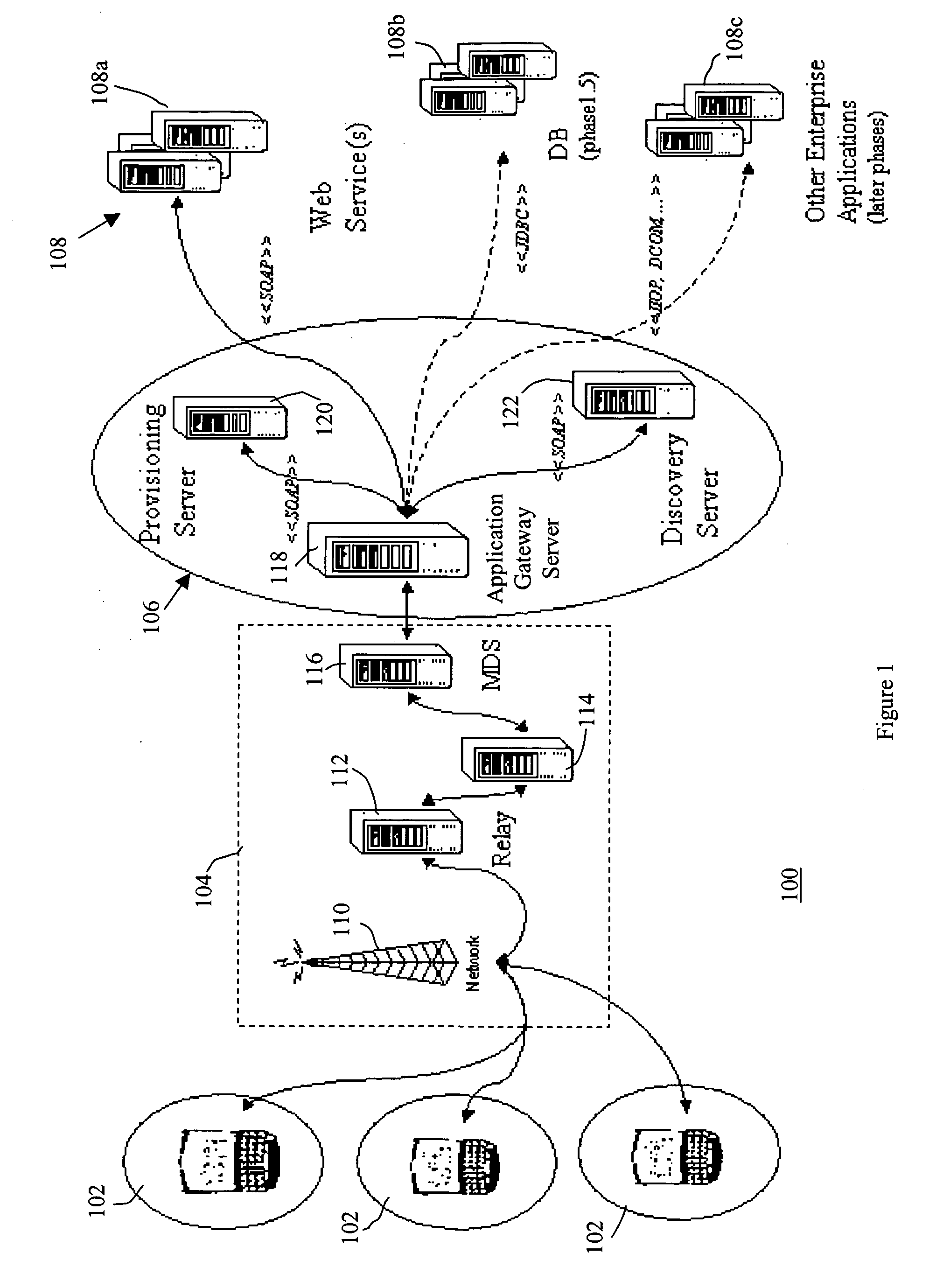 System and method for provisioning component applications