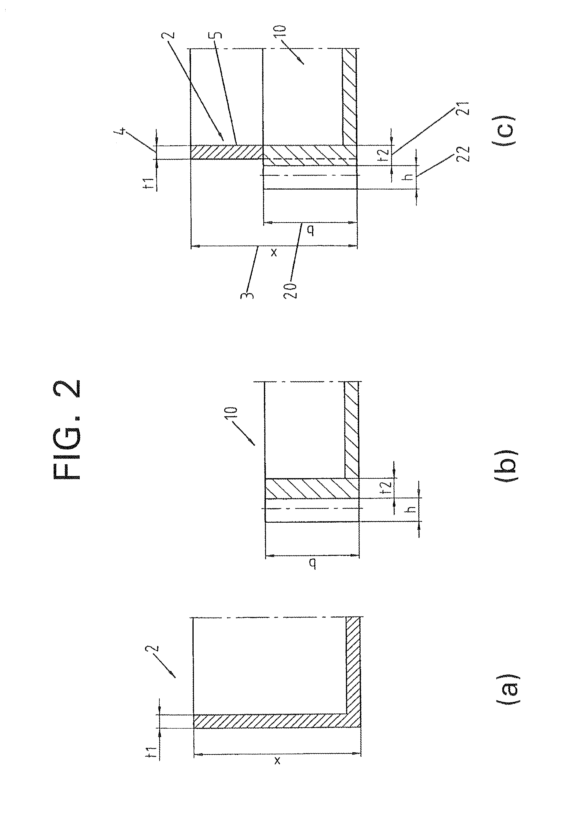 Method and tool for producing a component and a component produced by forming